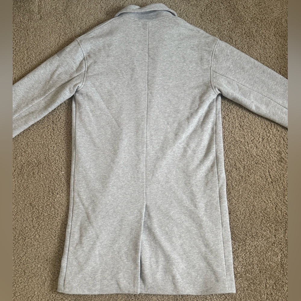 Alo Gray Long Coat - Picture 4 of 5